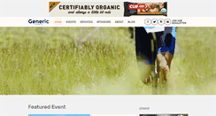 Desktop Screenshot of genericevents.com